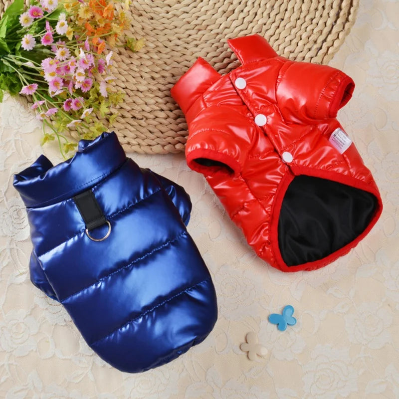 Winter Warm Dog Clothes Pet Dog Jacket Waterproof Puppy Dog Coats for Small Medium Dog Chihuahua French Bulldog Pet Clothing